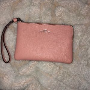Pink coach wallet